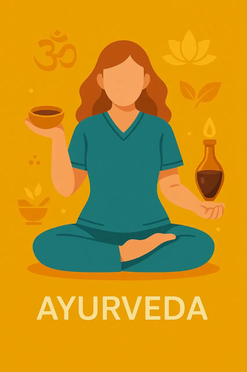 Ilustrativa sobre Ayurveda