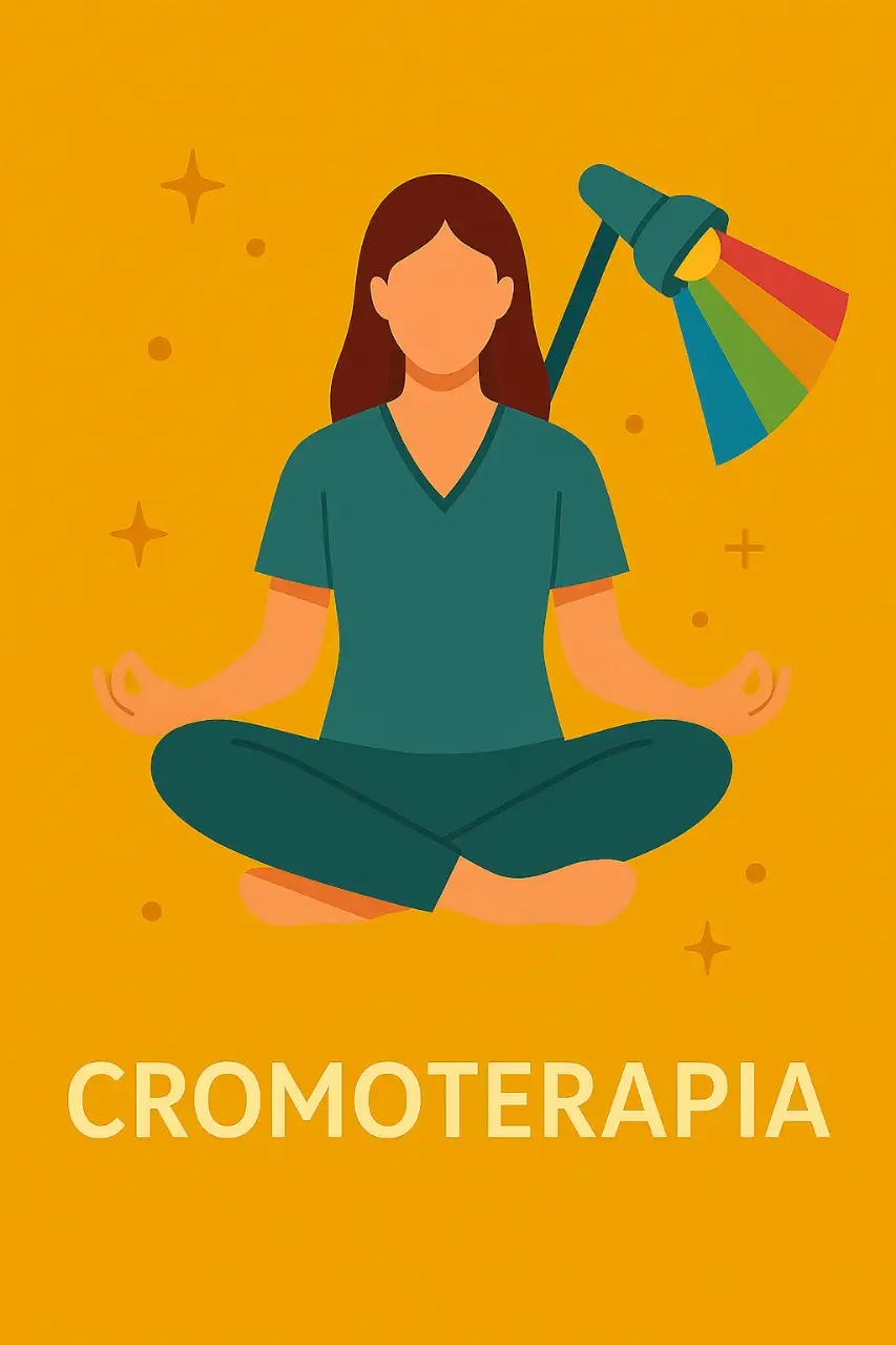 Ilustrativa sobre Cromoterapia