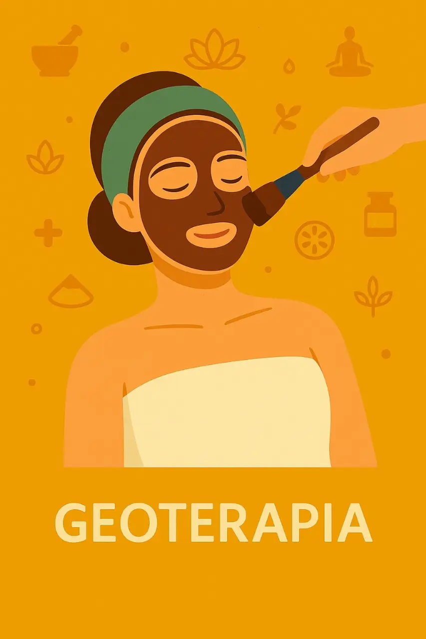 Ilustrativa sobre Geoterapia