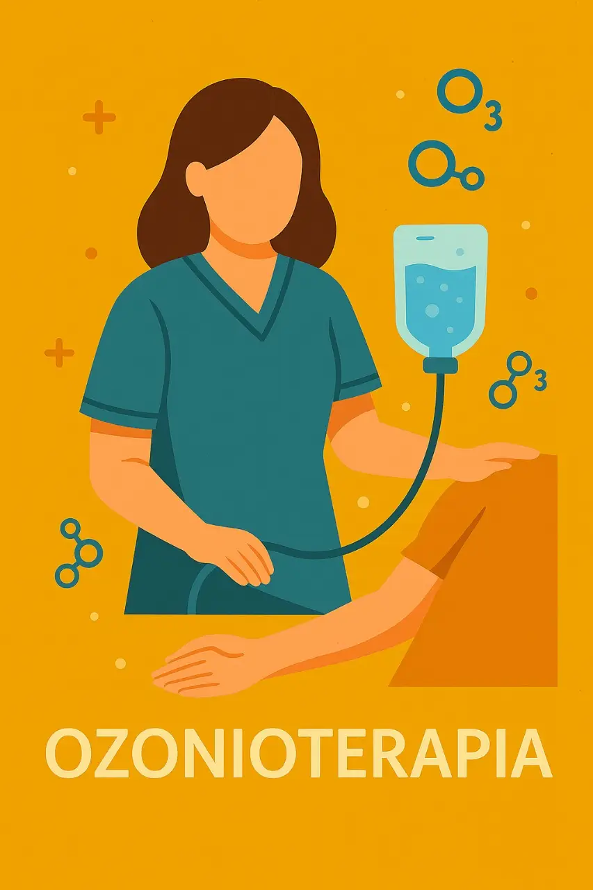 Ilustrativa sobre Ozonioterapia