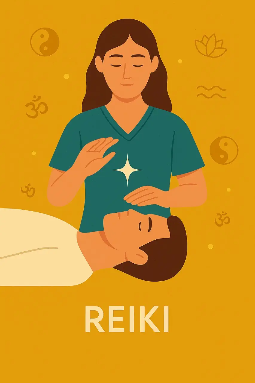 Ilustrativa sobre Reiki