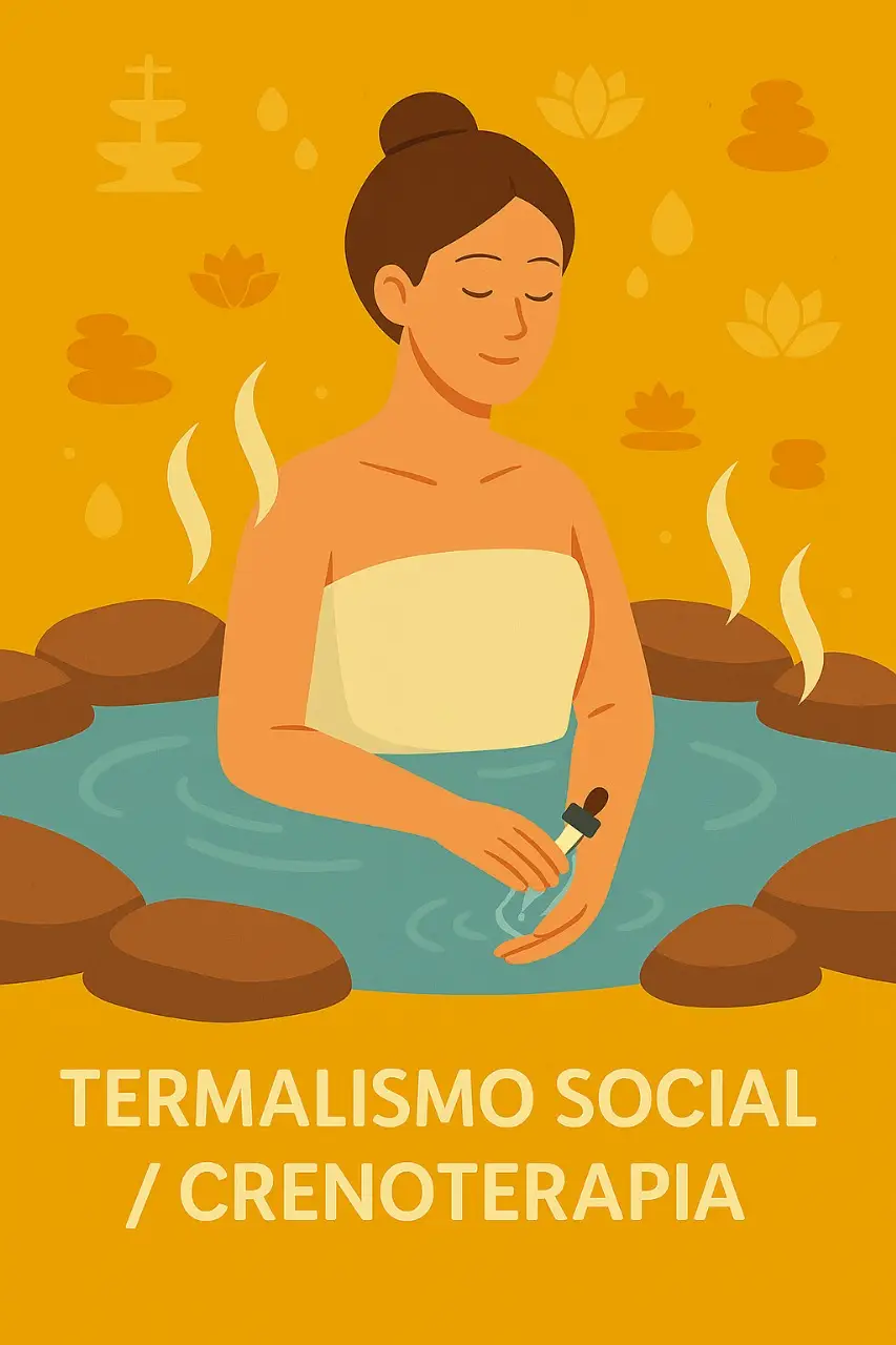 Ilustrativa sobre Termalismo Social / Crenoterapia